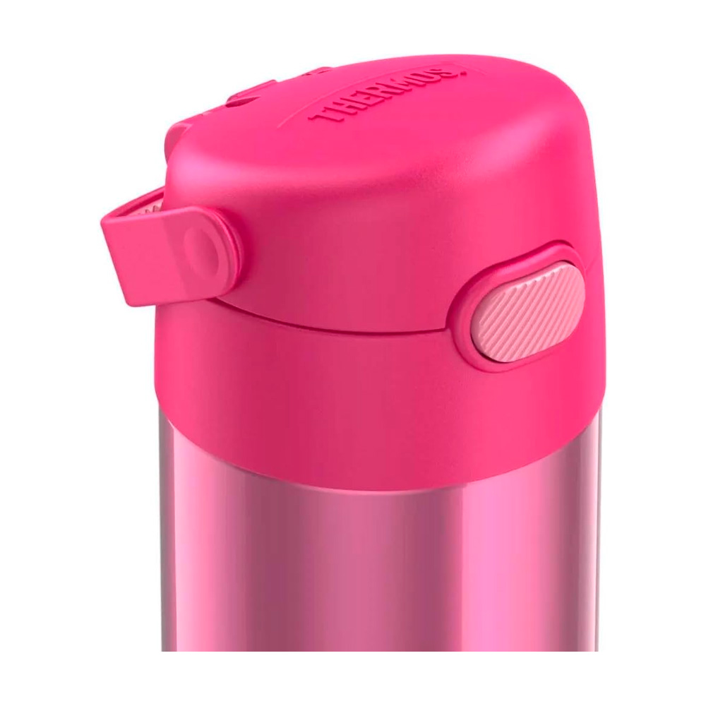 THERMOS FUNTAINER WATER BOTTLE WITH STRAW 12 ONZAS PINK - 6