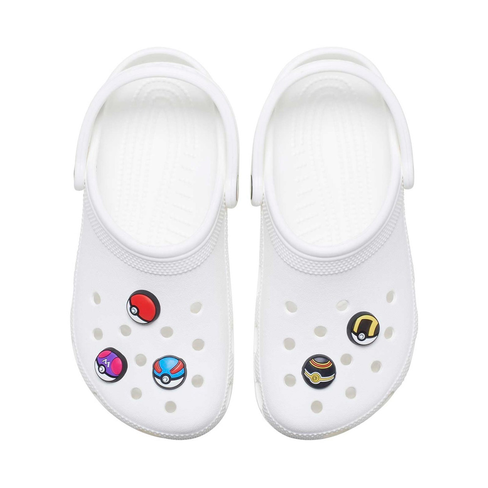 POKEMON JIBBITZ SHOE CHARMS BY CROCS 5 PACK POKEBALLS - 2