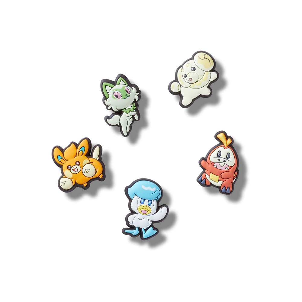 POKEMON JIBBITZ SHOE CHARMS BY CROCS 5 PACK PALDEA - 4