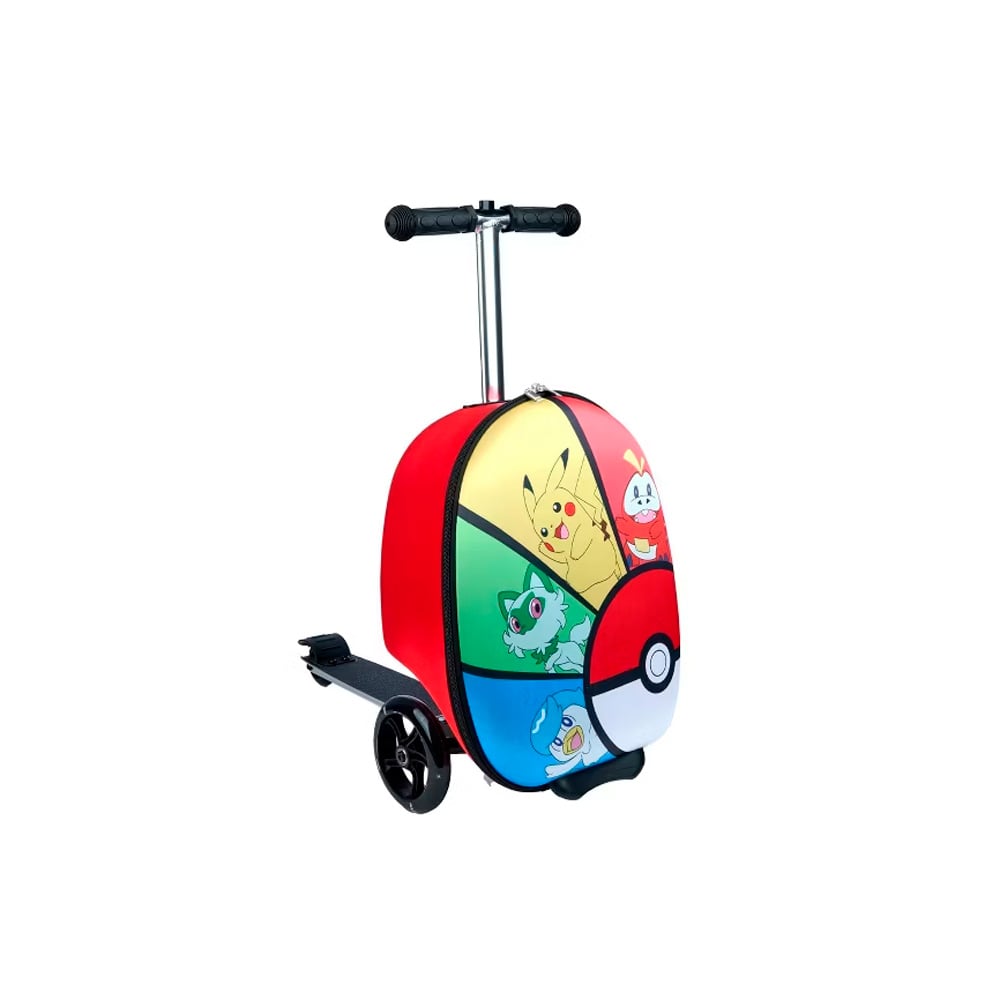 POKEMON KIDS HARDSIDE CARRY ON SCOOTER SUITCASE - 2