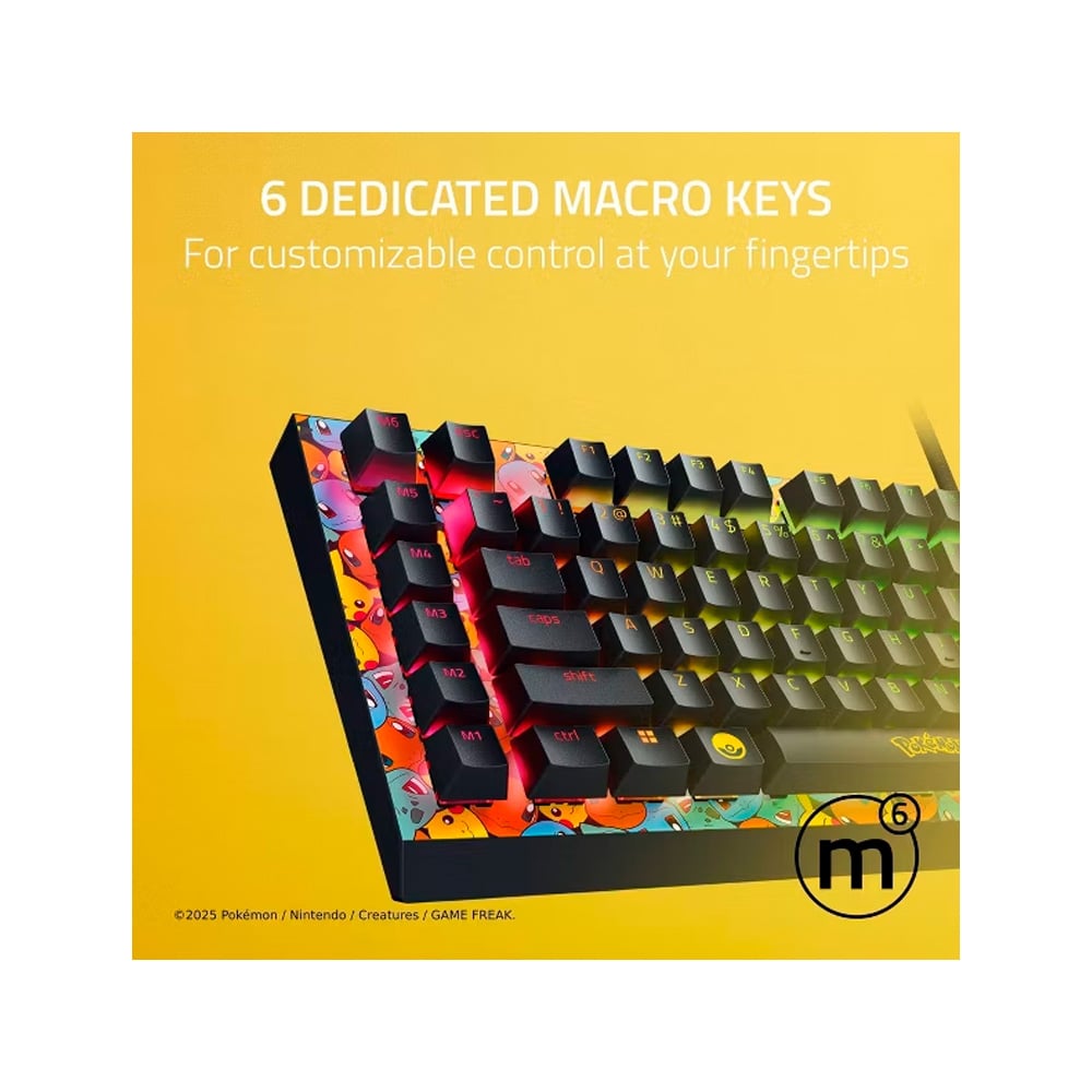 POKEMON STARTERS TECLADO MECANICO RAZER BLACKWIDOW V4 - 4