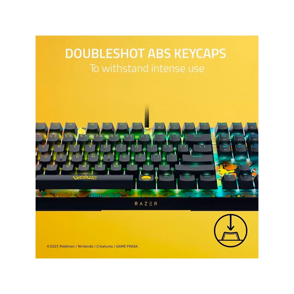POKEMON STARTERS TECLADO MECANICO RAZER BLACKWIDOW V4 - 5