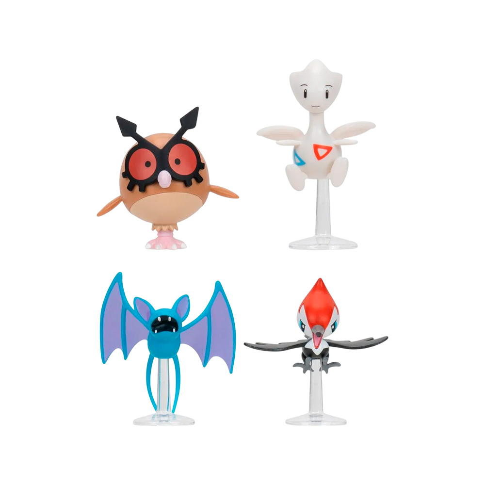 POKEMON JAZWARES PACK 4 UNIDADES TIPO AIRE - 2