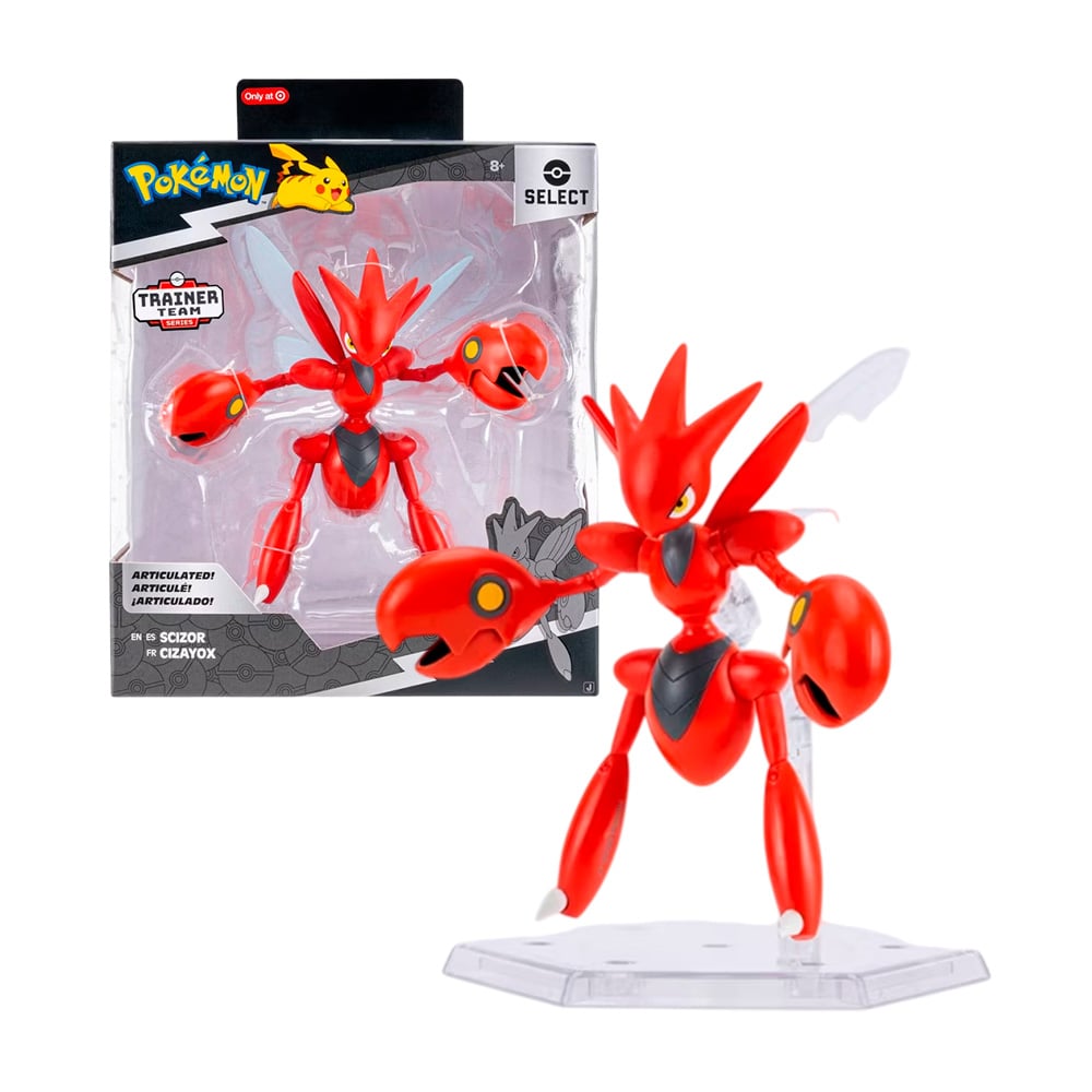 POKEMON SELECT ARTICULABLE SCIZOR - 1