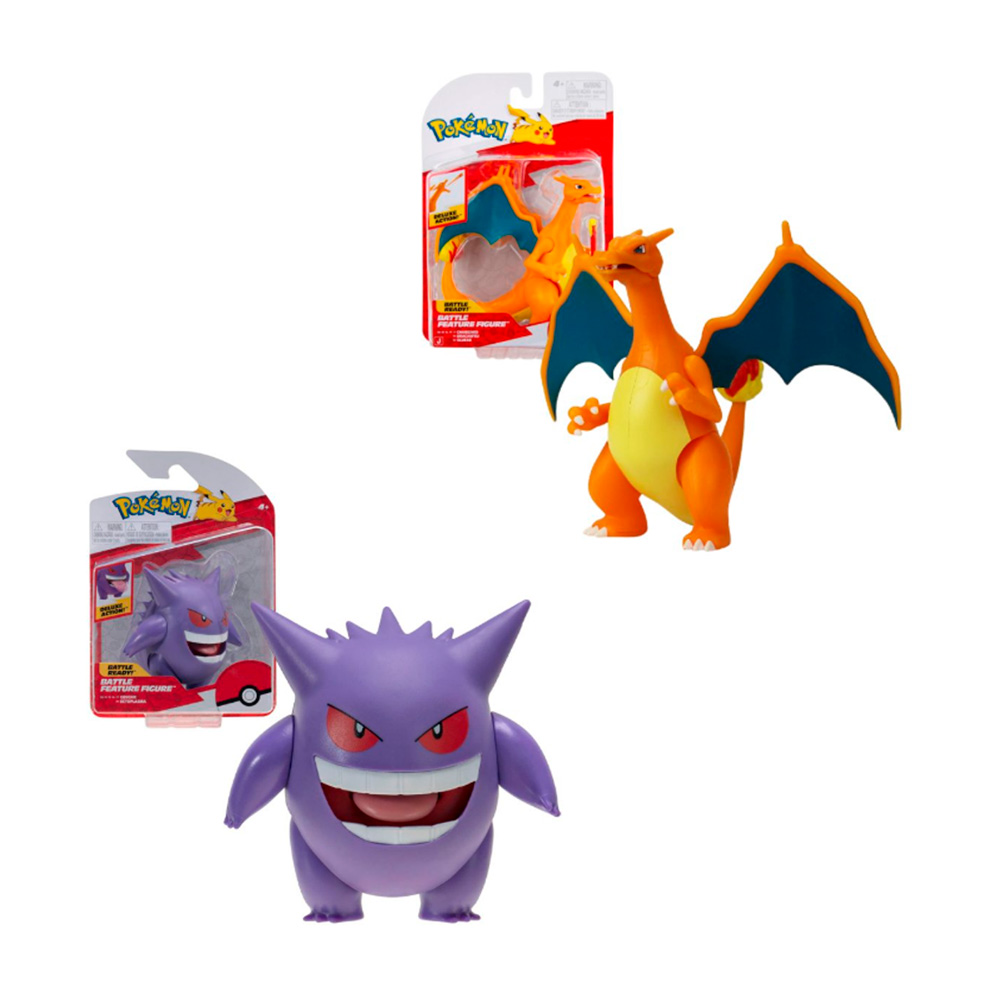 POKEMON JAZWARES CHARIZARD GENGAR SET EXCLUSIVO RAYMI STORE - 1