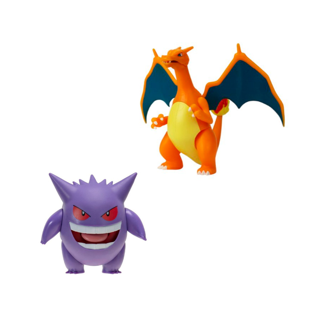 POKEMON JAZWARES CHARIZARD GENGAR SET EXCLUSIVO RAYMI STORE - 2