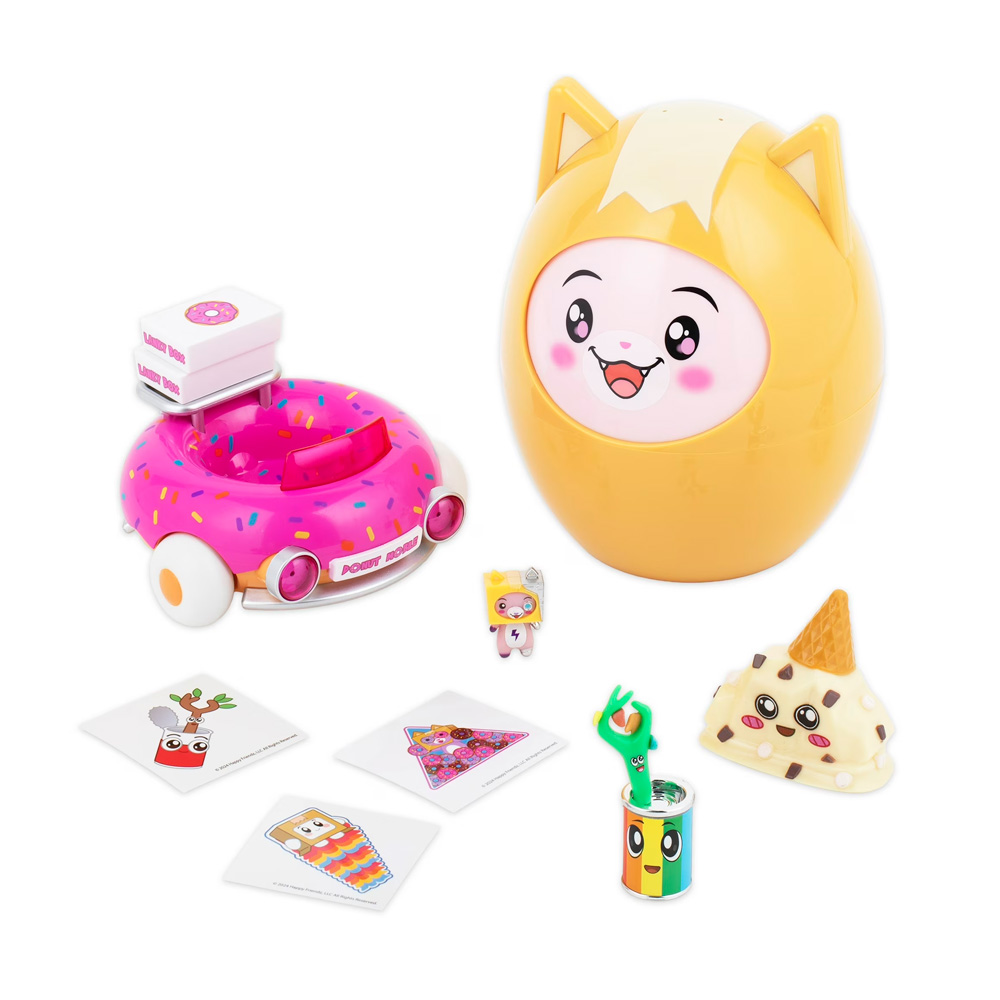 LANKYBOX GIANT FOXY MYSTERY EGG SET - 4