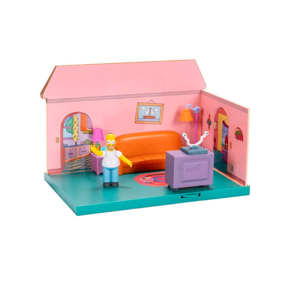 THE SIMPSONS LIVING ROOM DIORAMA PLAYSET - 2