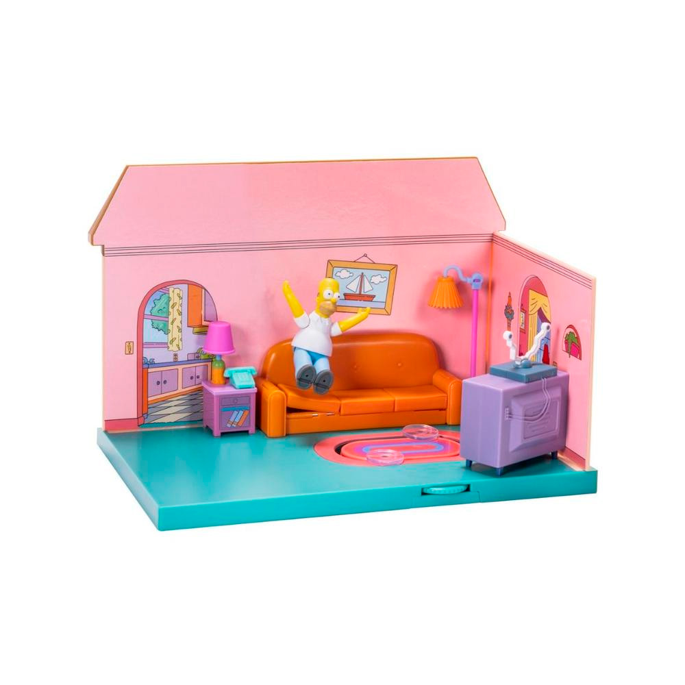THE SIMPSONS LIVING ROOM DIORAMA PLAYSET - 4