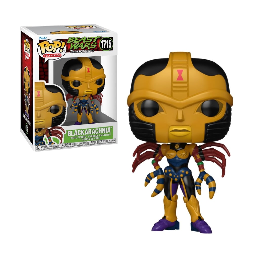 FUNKO POP TV TRANSFORMERS 1715 BLACKARACHNIA - 1