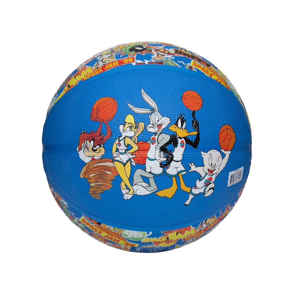 PELOTA DE BASKETBALL SPALDING SPACE JAM RUBBER 29 5 - 2