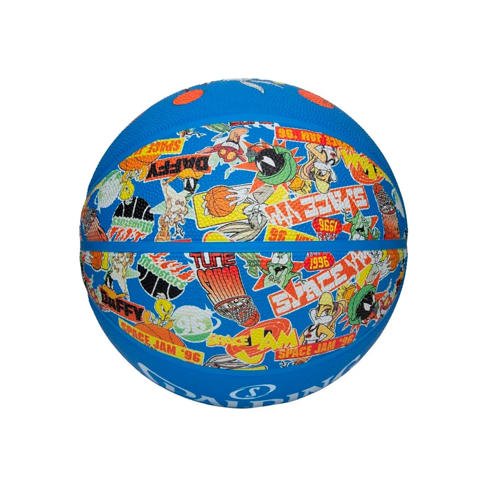 PELOTA DE BASKETBALL SPALDING SPACE JAM RUBBER 29 5 - 3