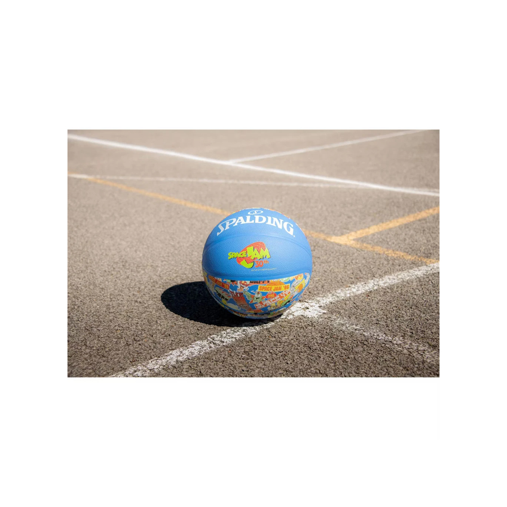 PELOTA DE BASKETBALL SPALDING SPACE JAM RUBBER 29 5 - 6