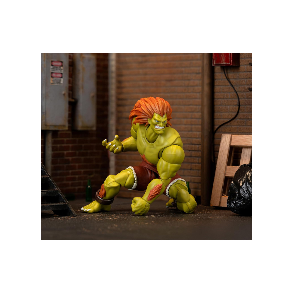 FIGURA DE COLECCION JADA STREET FIGHTER II BLANKA - 3