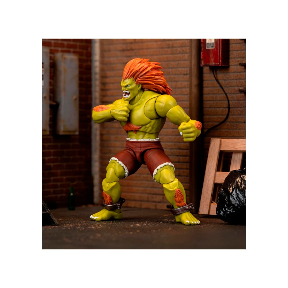 FIGURA DE COLECCION JADA STREET FIGHTER II BLANKA - 4