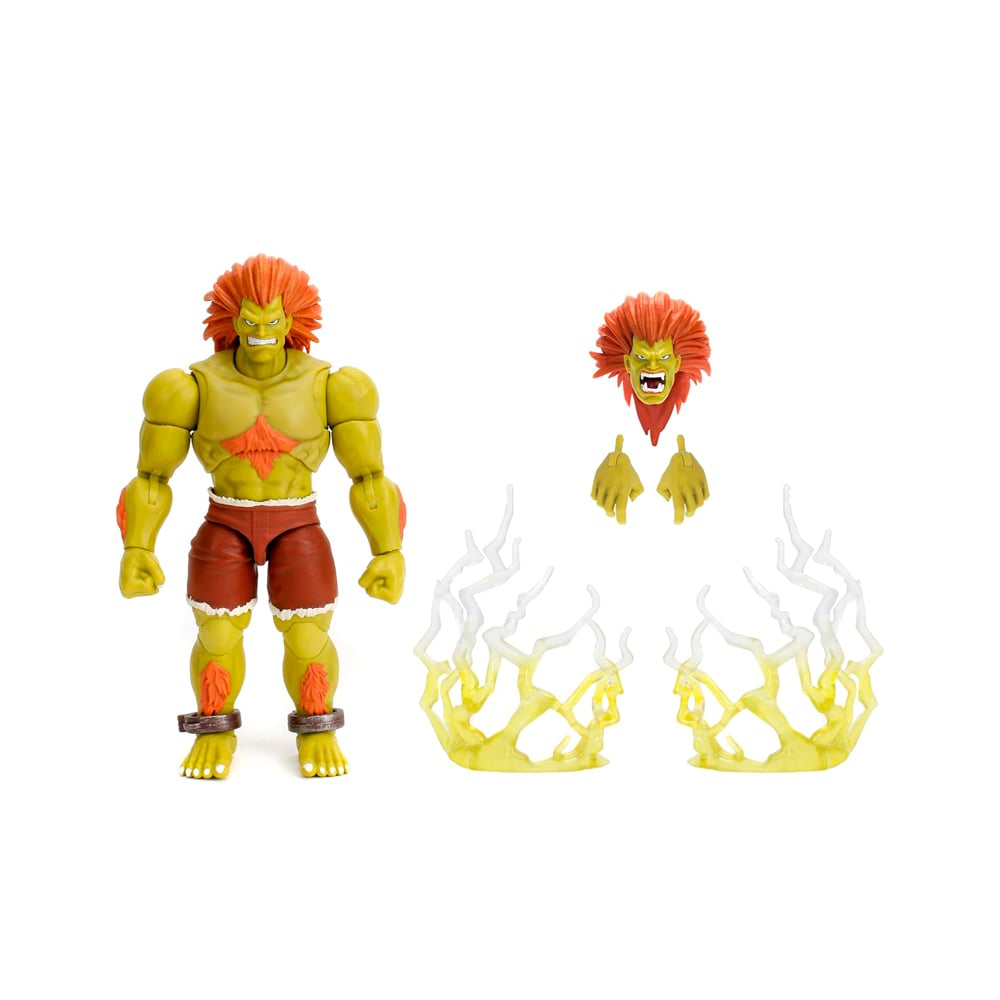 FIGURA DE COLECCION JADA STREET FIGHTER II BLANKA - 5