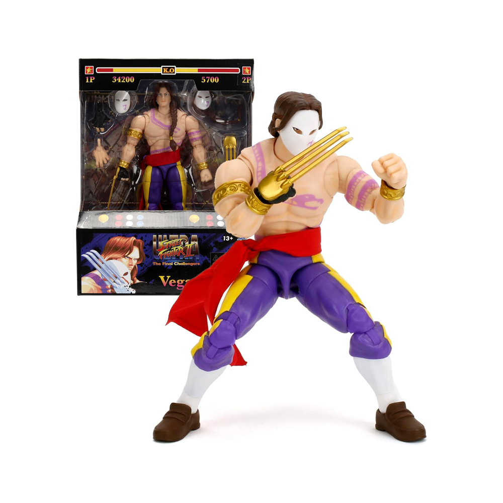 FIGURA DE COLECCION JADA STREET FIGHTER II VEGA - 1