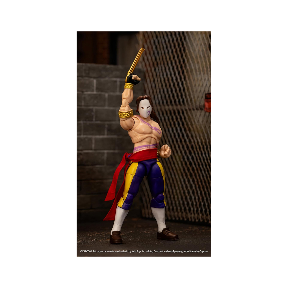 FIGURA DE COLECCION JADA STREET FIGHTER II VEGA - 2