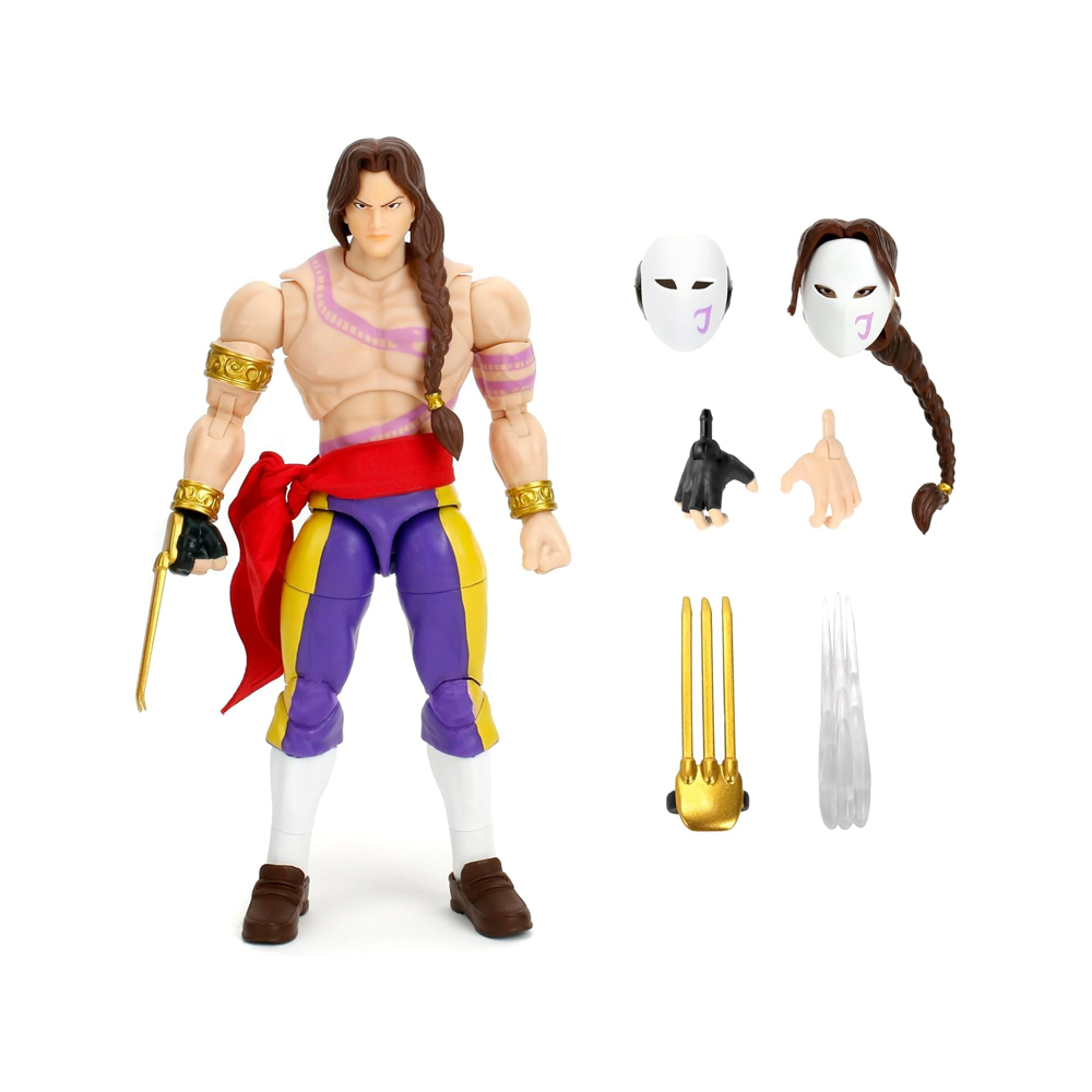FIGURA DE COLECCION JADA STREET FIGHTER II VEGA - 4