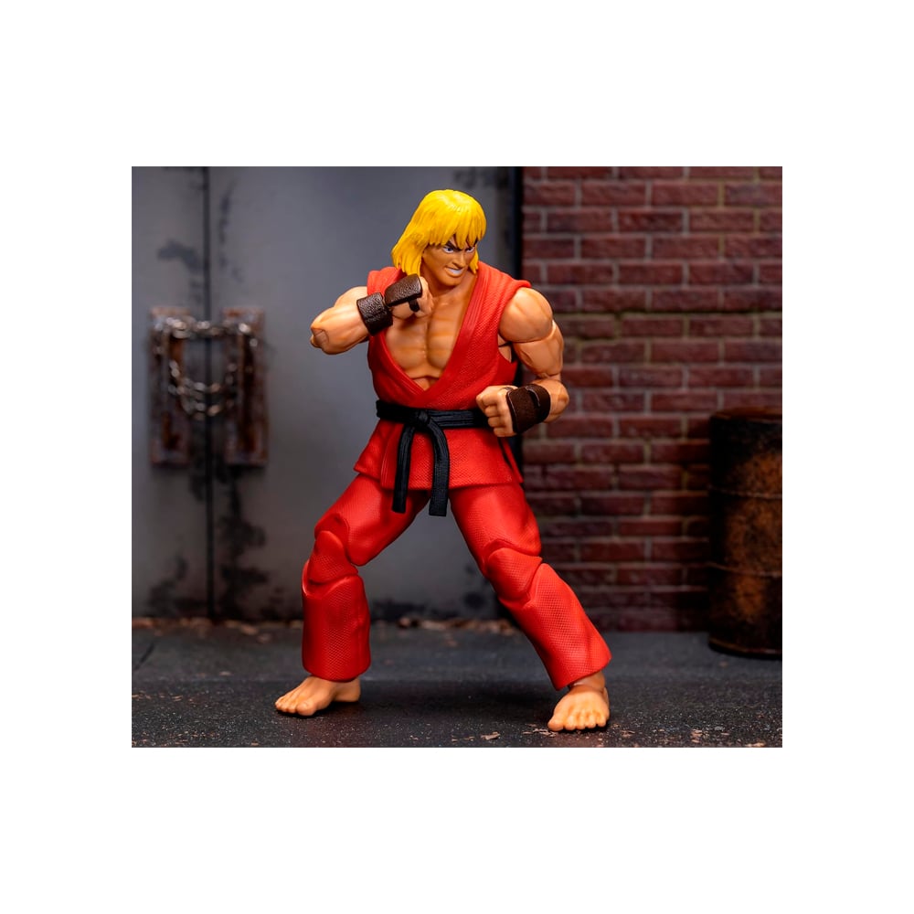 FIGURA DE COLECCION JADA STREET FIGHTER II KEN - 3