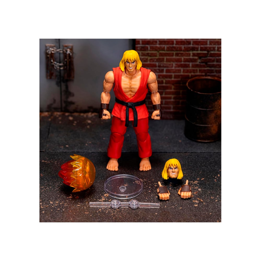 FIGURA DE COLECCION JADA STREET FIGHTER II KEN - 4