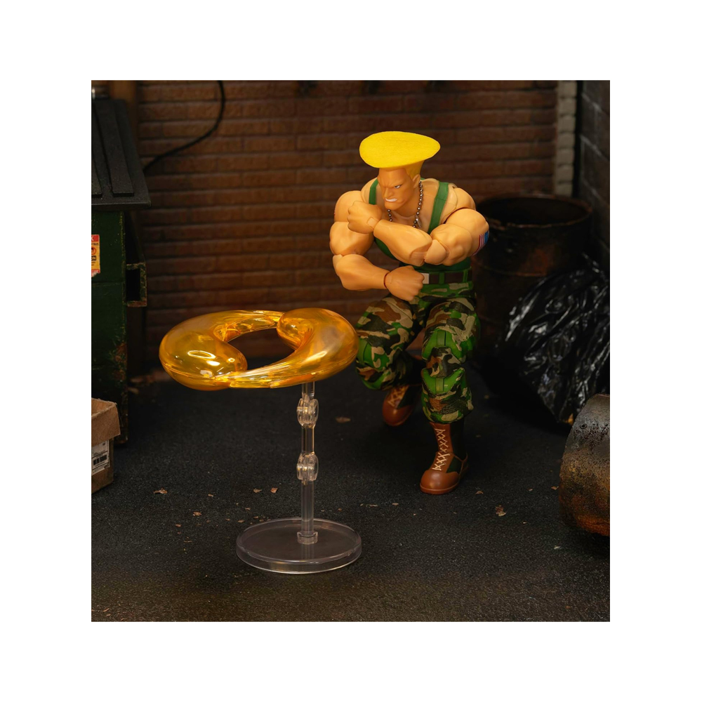 FIGURA DE COLECCION JADA STREET FIGHTER II GUILE - 2