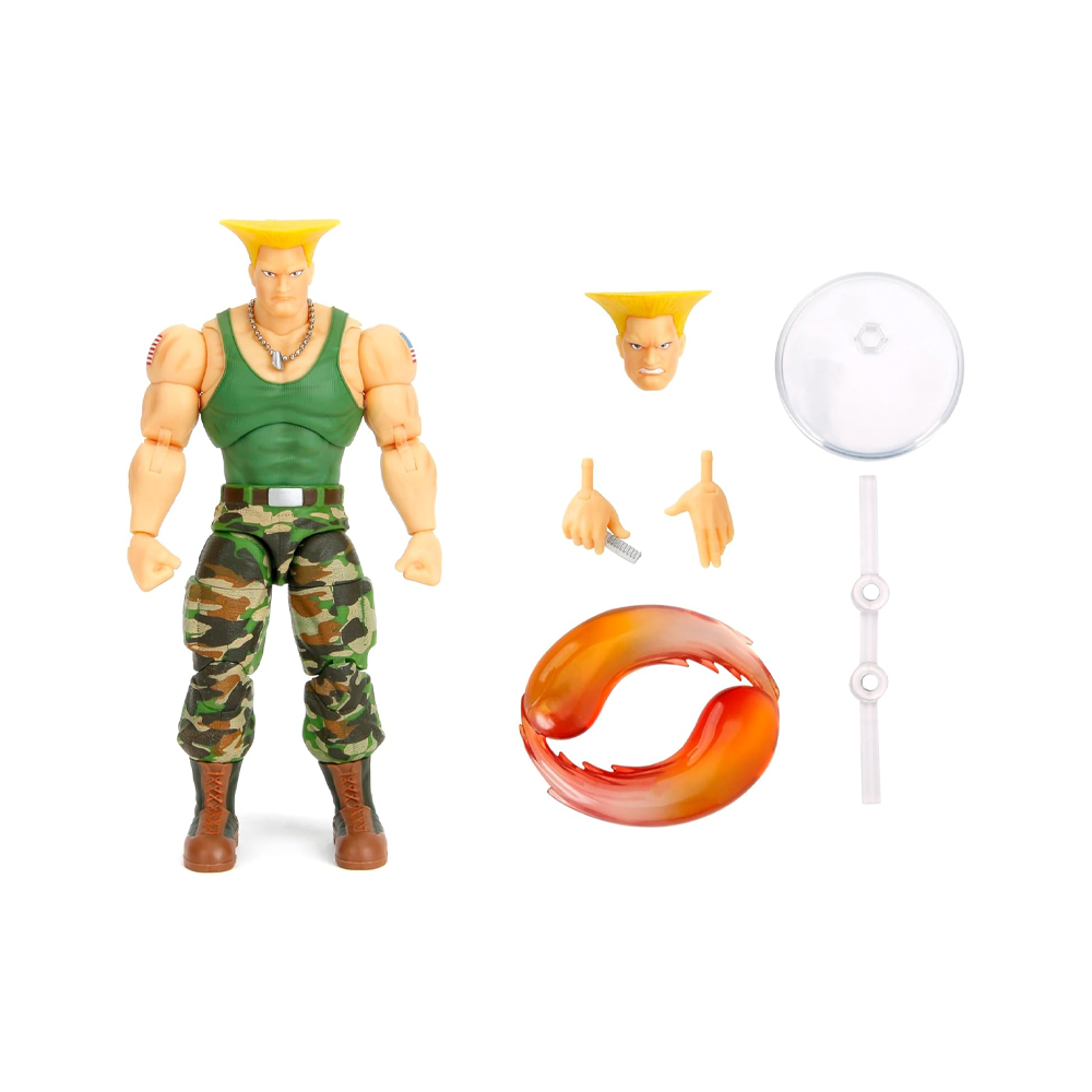 FIGURA DE COLECCION JADA STREET FIGHTER II GUILE - 5
