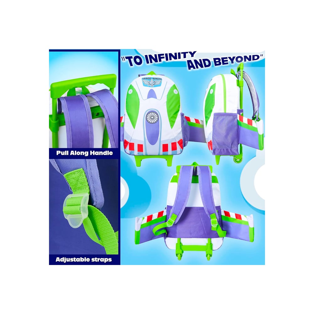 MALETA DE MANO DISNEY TOY STORY 2 EN 1 BUZZ LIGHTYEAR 45 CM - 3