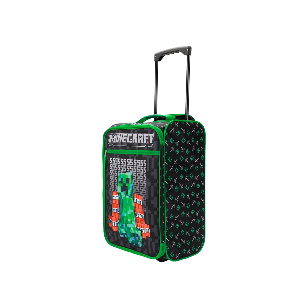 BIOWORLD MINECRAFT CREEPER TNT BLACK PILOT CASE - 2