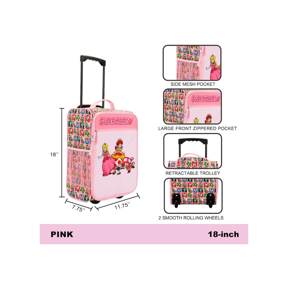 BIOWORLD SUPER MARIO BROS PRINCESS SQUARES CASE - 4