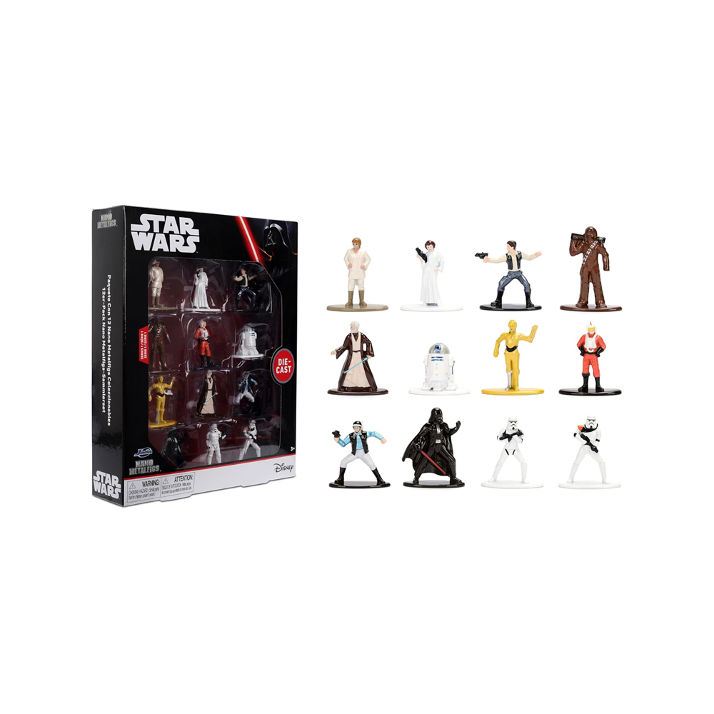 STAR WARS JADA NANO METALFIGS 12 PACK - 1