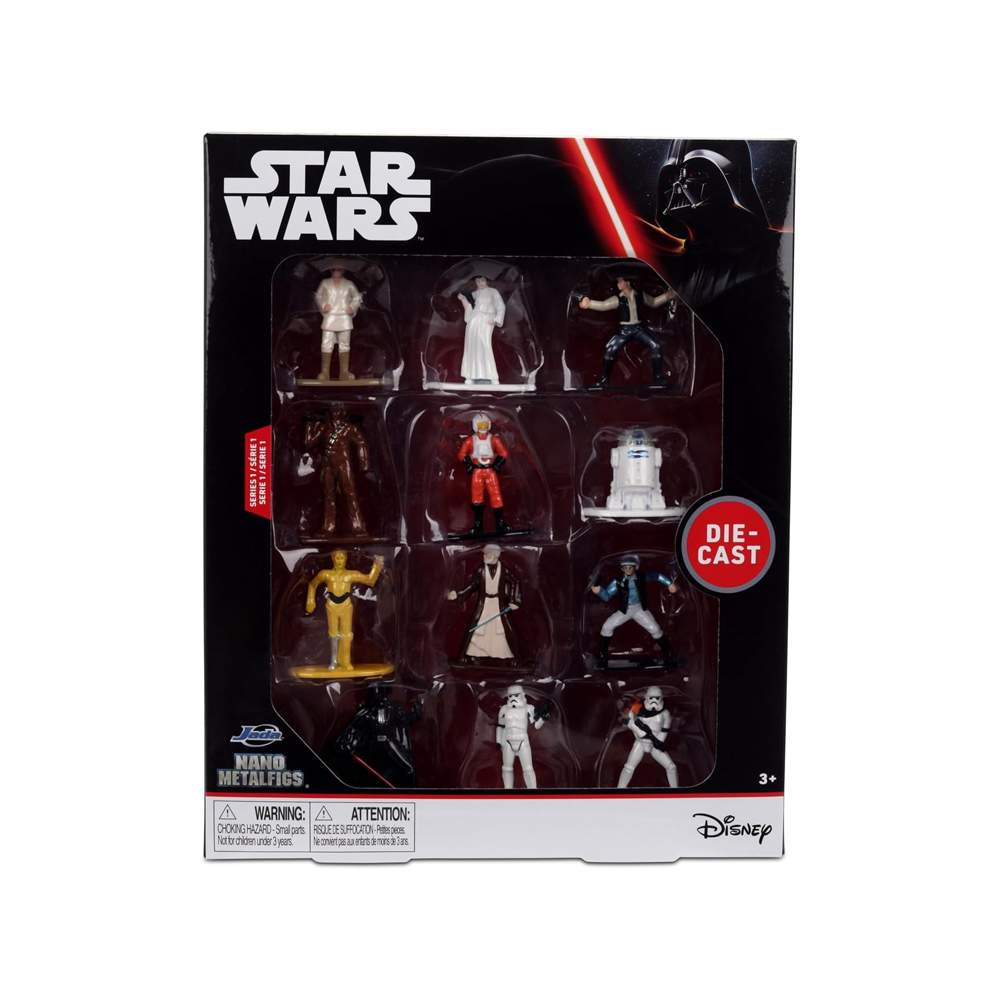 STAR WARS JADA NANO METALFIGS 12 PACK - 6