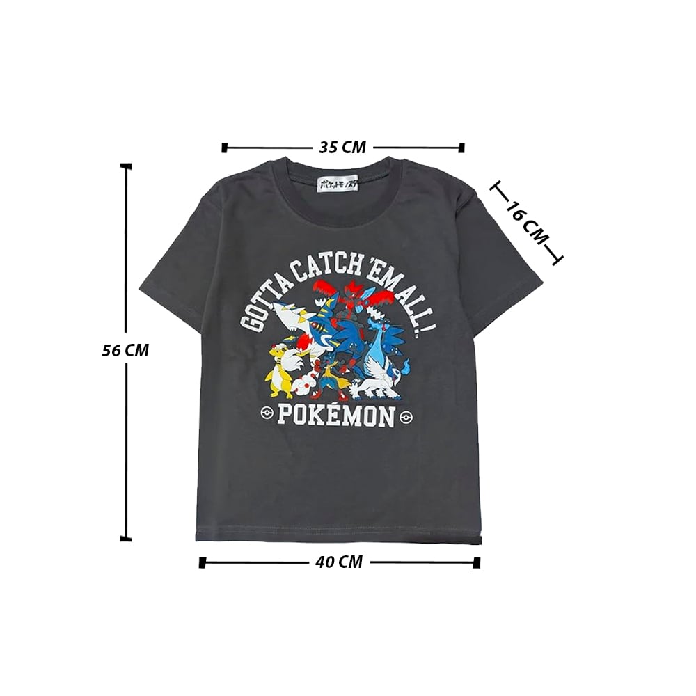 POKEMON CONJUNTO UNISEX NIÑOS PIJAMA SET MODELO B TALLA 8 - 4