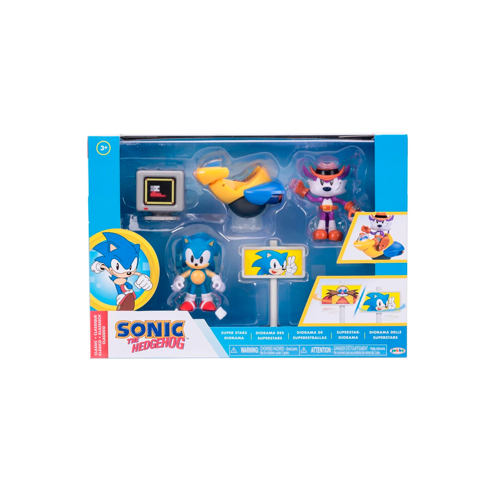 SONIC THE HEDGEHOG SET FIGURAS DIORAMA - 4