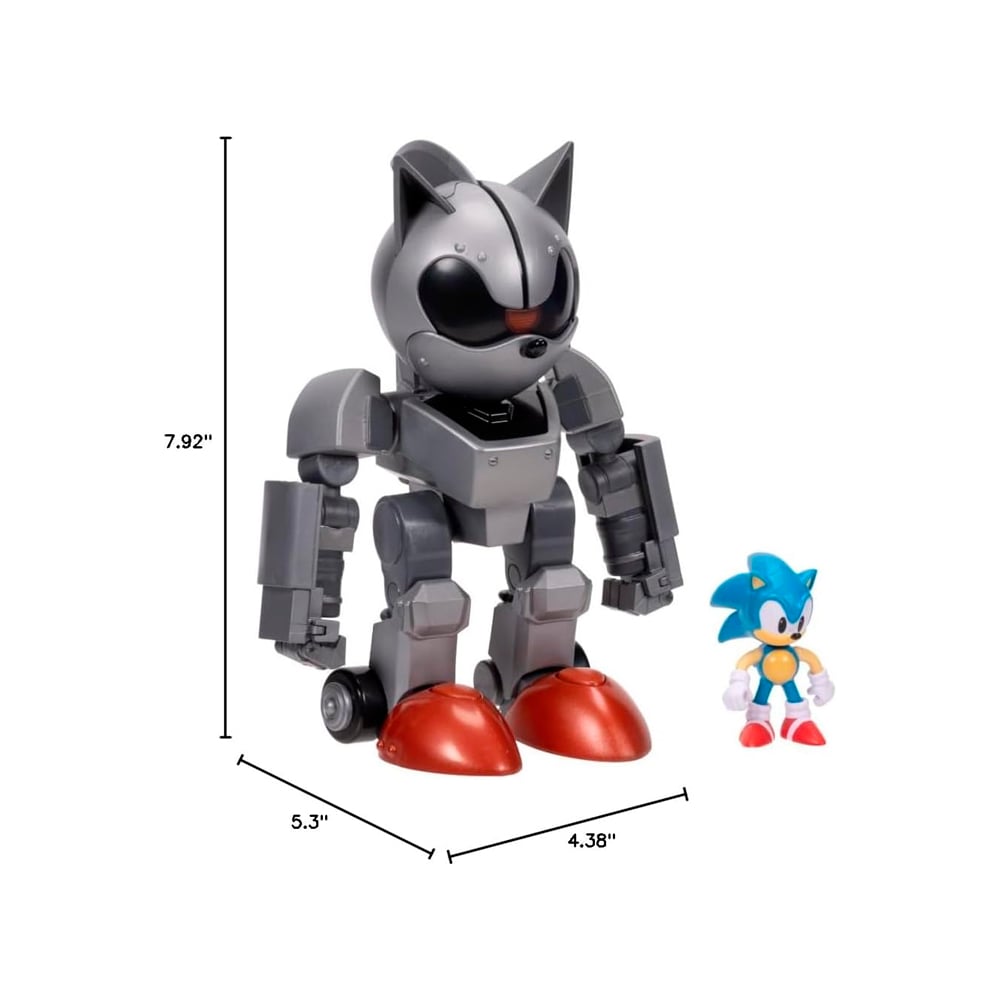 SONIC THE HEDGEHOG JAKKS PACIFIC GIANT MECHA SONIC - 3