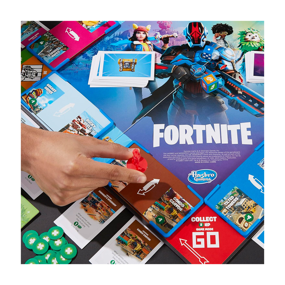 MONOPOLY FORTNITE FLIP EDITION BOARD GAME USA - 4