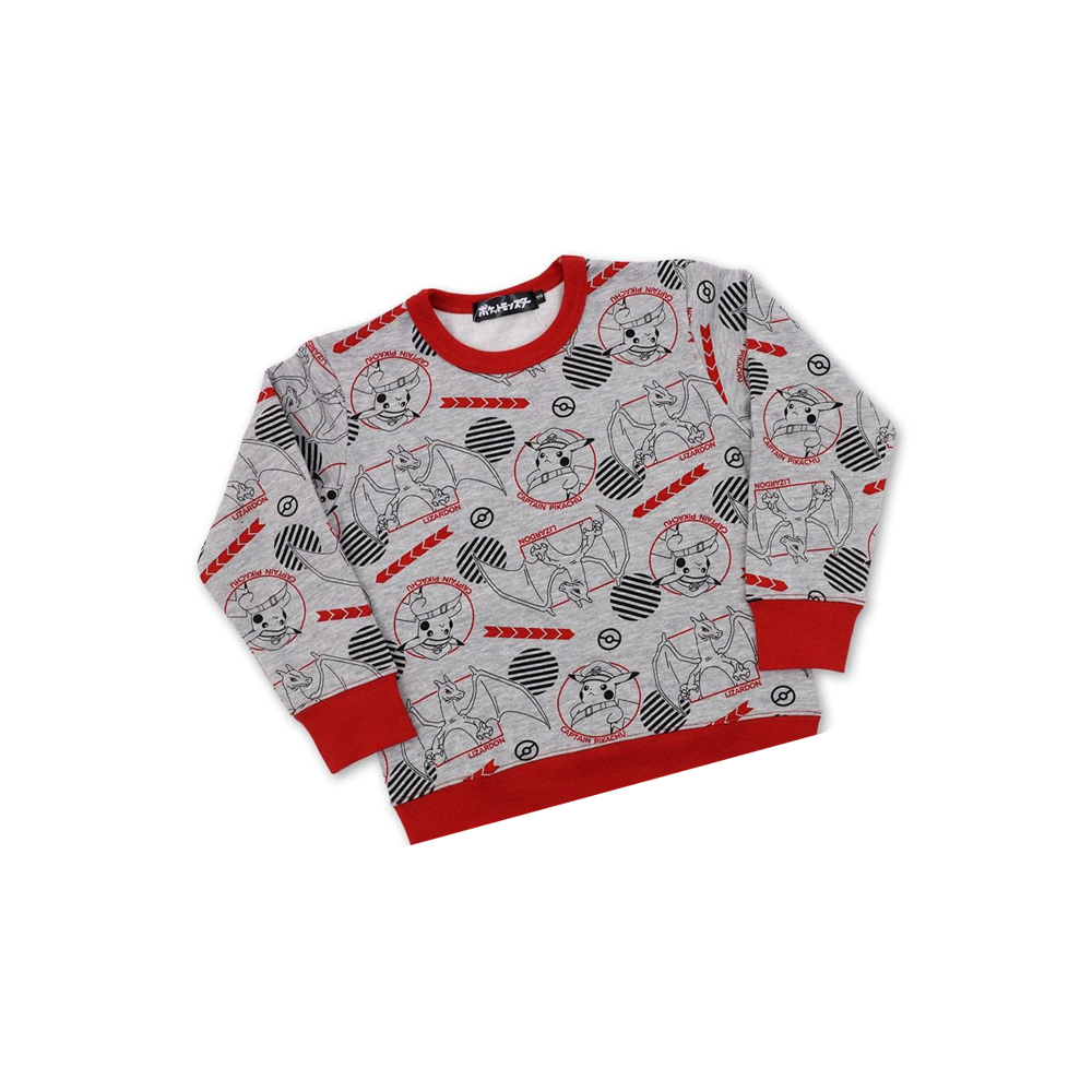 POKEMON JAPON KIDS CHOMPA CAPITAN PIKACHU RED TALLA 5 - 3