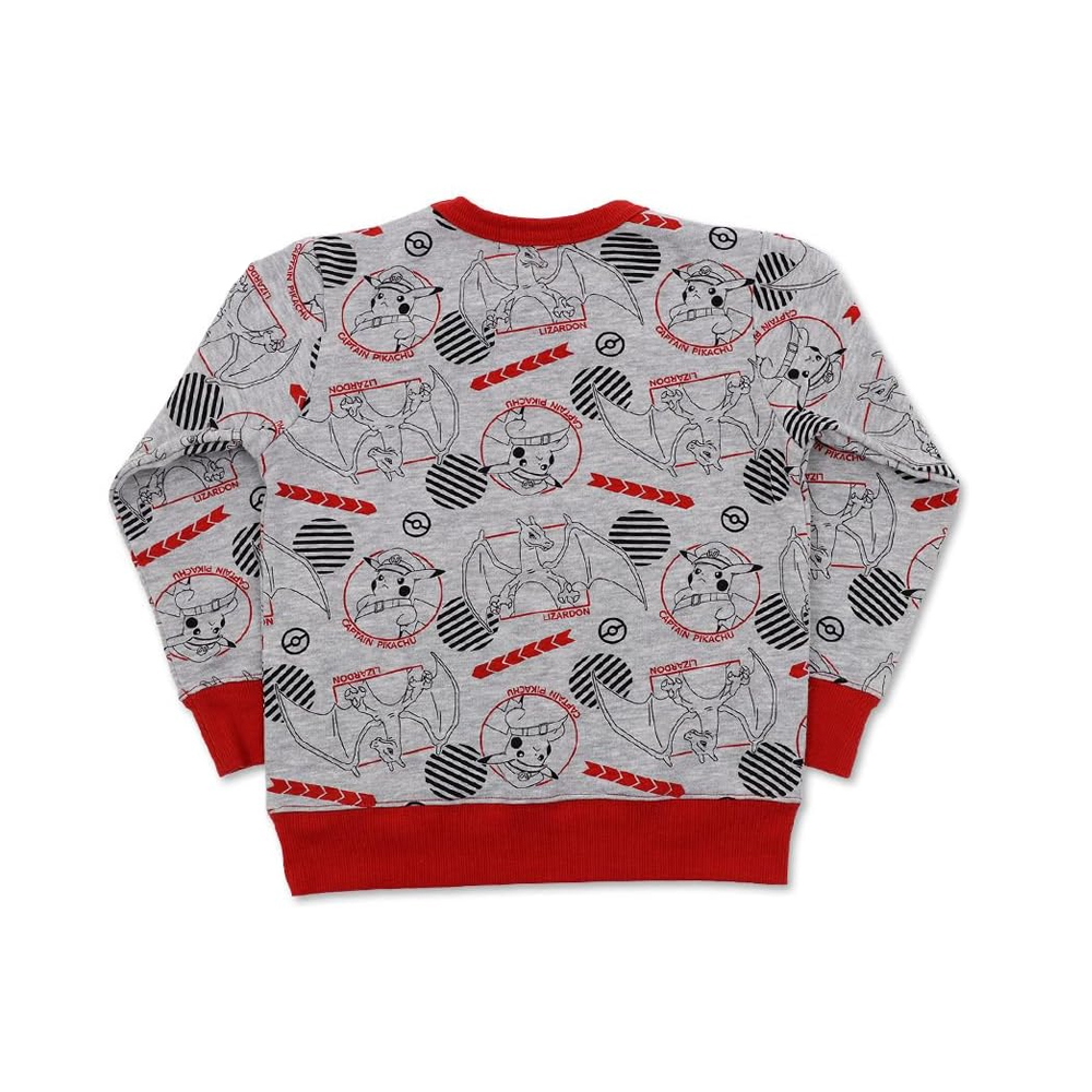 POKEMON JAPON KIDS CHOMPA CAPITAN PIKACHU RED TALLA 5 - 4