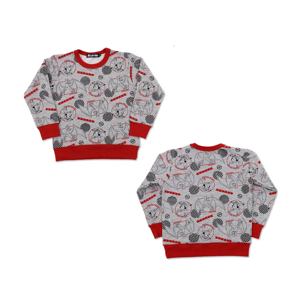POKEMON JAPON KIDS CHOMPA CAPITAN PIKACHU RED TALLA 5 - 5