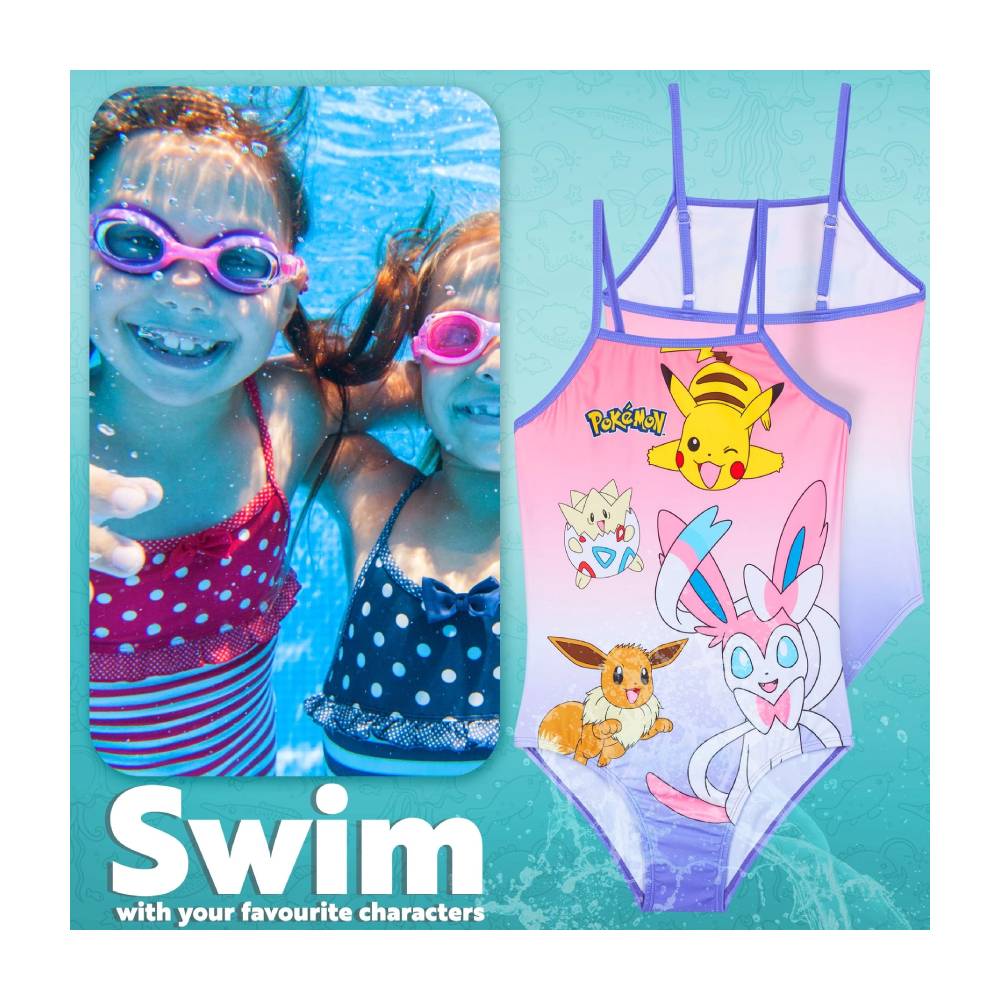 POKEMON ROPA DE BAÑO NIÑA SYLVEON TALLA 11 12 - 3