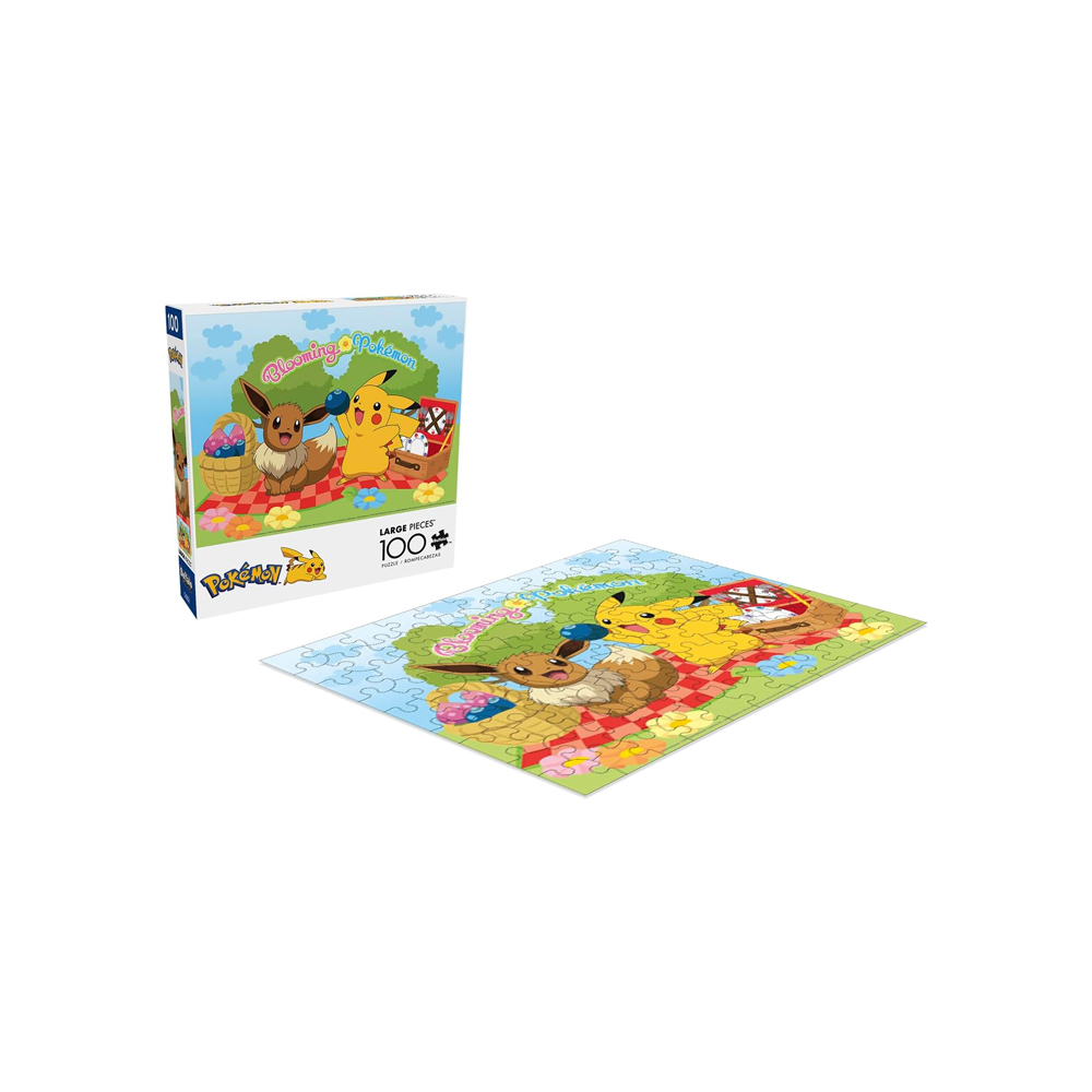POKEMON ROMPECABEZA BLOOMING PIKACHU 100 PIEZAS - 4