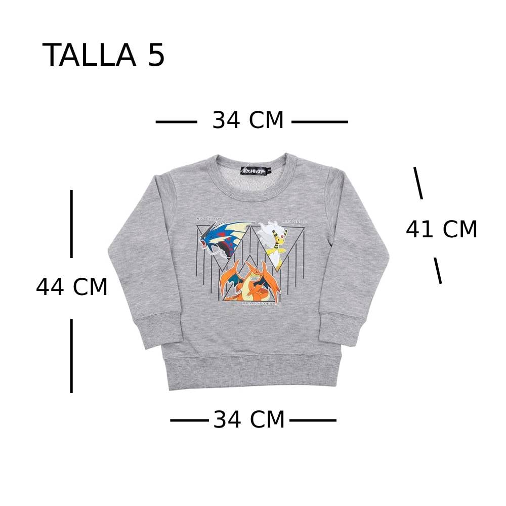 POKEMON JAPON KIDS CHOMPA MEGA EVOLUCION TALLA 5 - 2