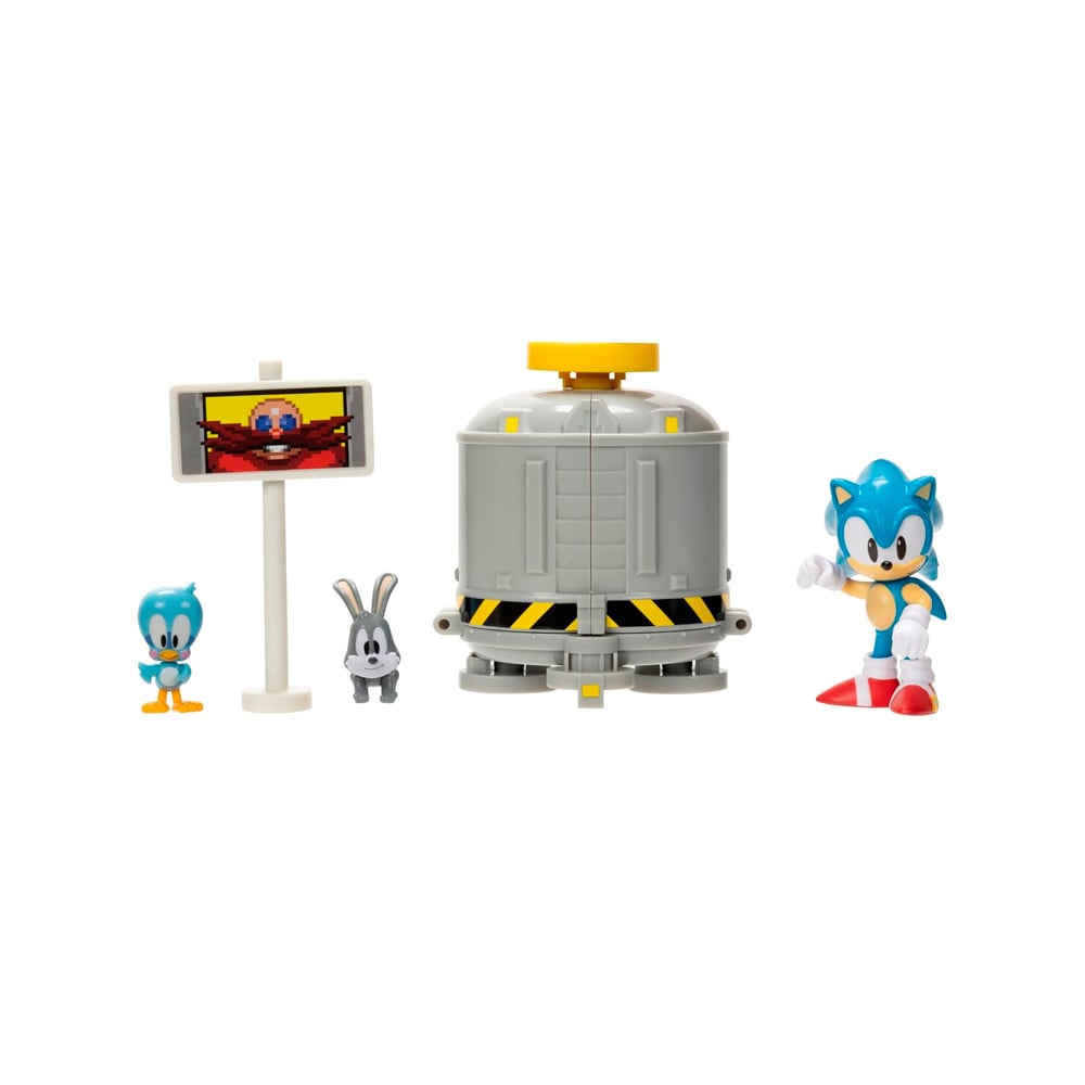 SONIC THE HEDGEHOG LEVEL CLEAR DIORAMA WITH SONIC - 2