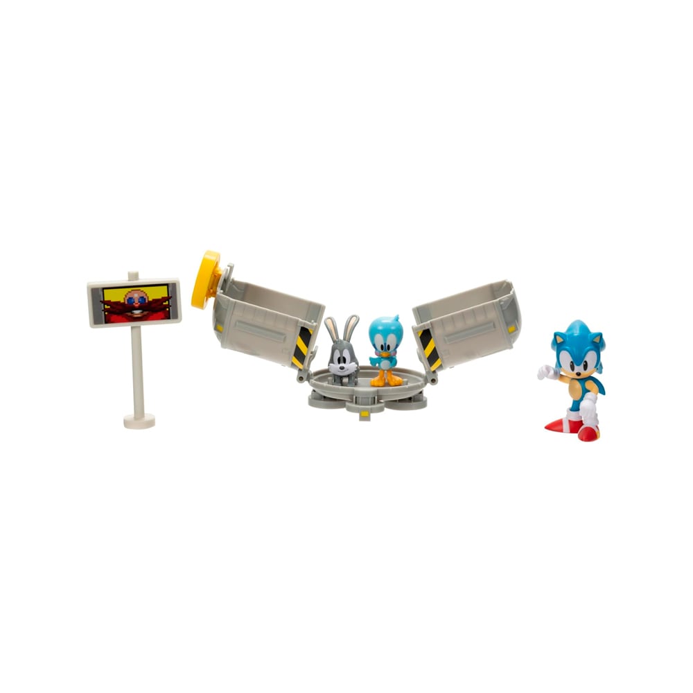 SONIC THE HEDGEHOG LEVEL CLEAR DIORAMA WITH SONIC - 4