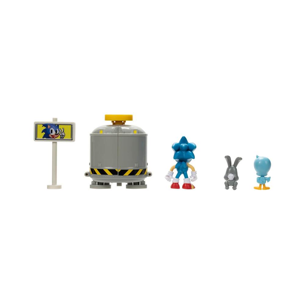 SONIC THE HEDGEHOG LEVEL CLEAR DIORAMA WITH SONIC - 5