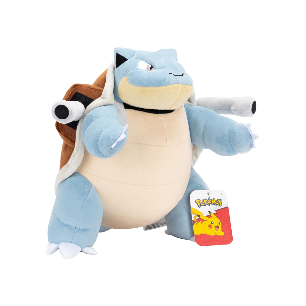 POKEMON PELUCHE BLATOISE 31CM JAZWARES OFICIAL - 4