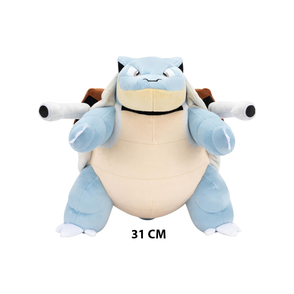 POKEMON PELUCHE BLATOISE 31CM JAZWARES OFICIAL - 5