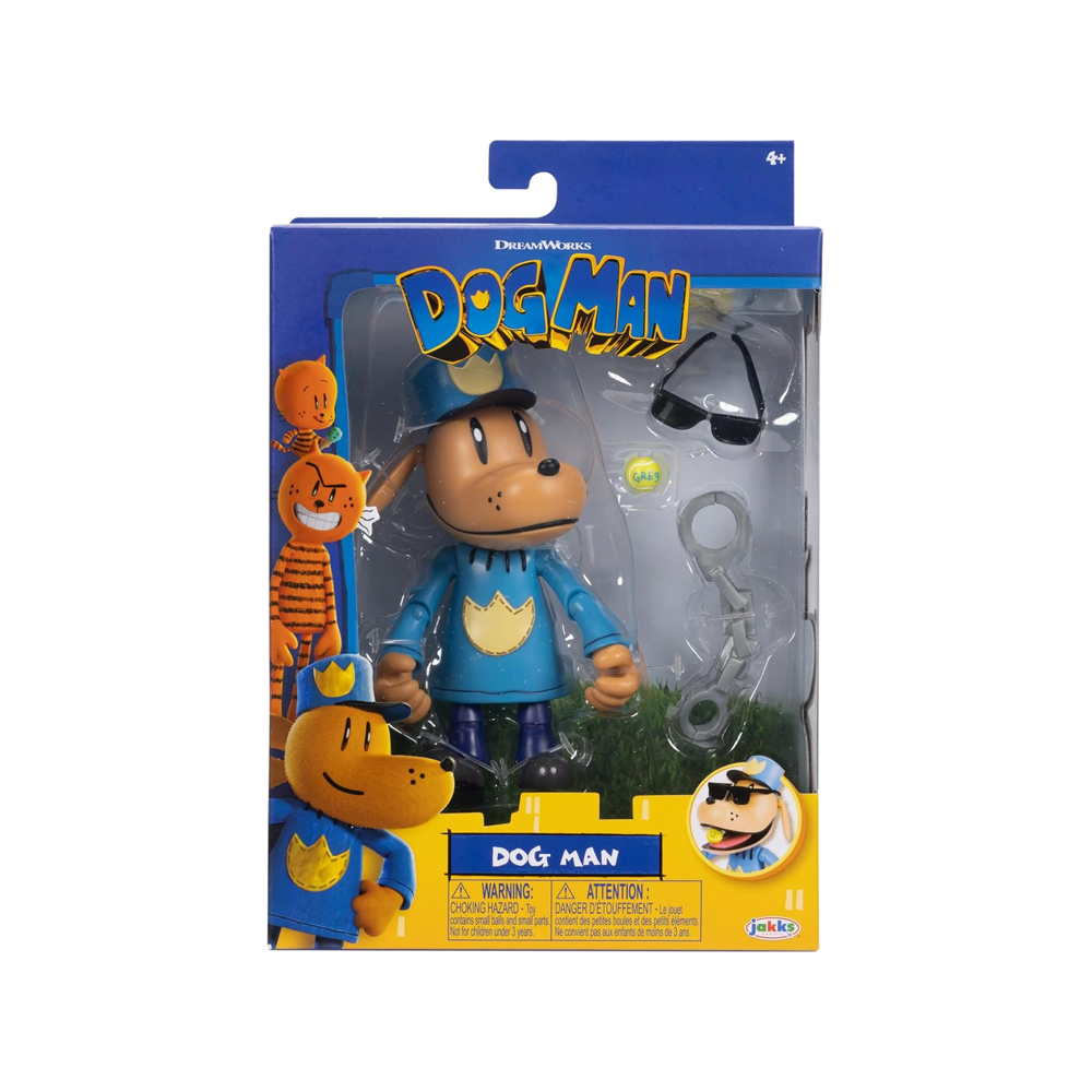 JAKKS PACIFIC DOG MAN MOVIE FIGURA - 3