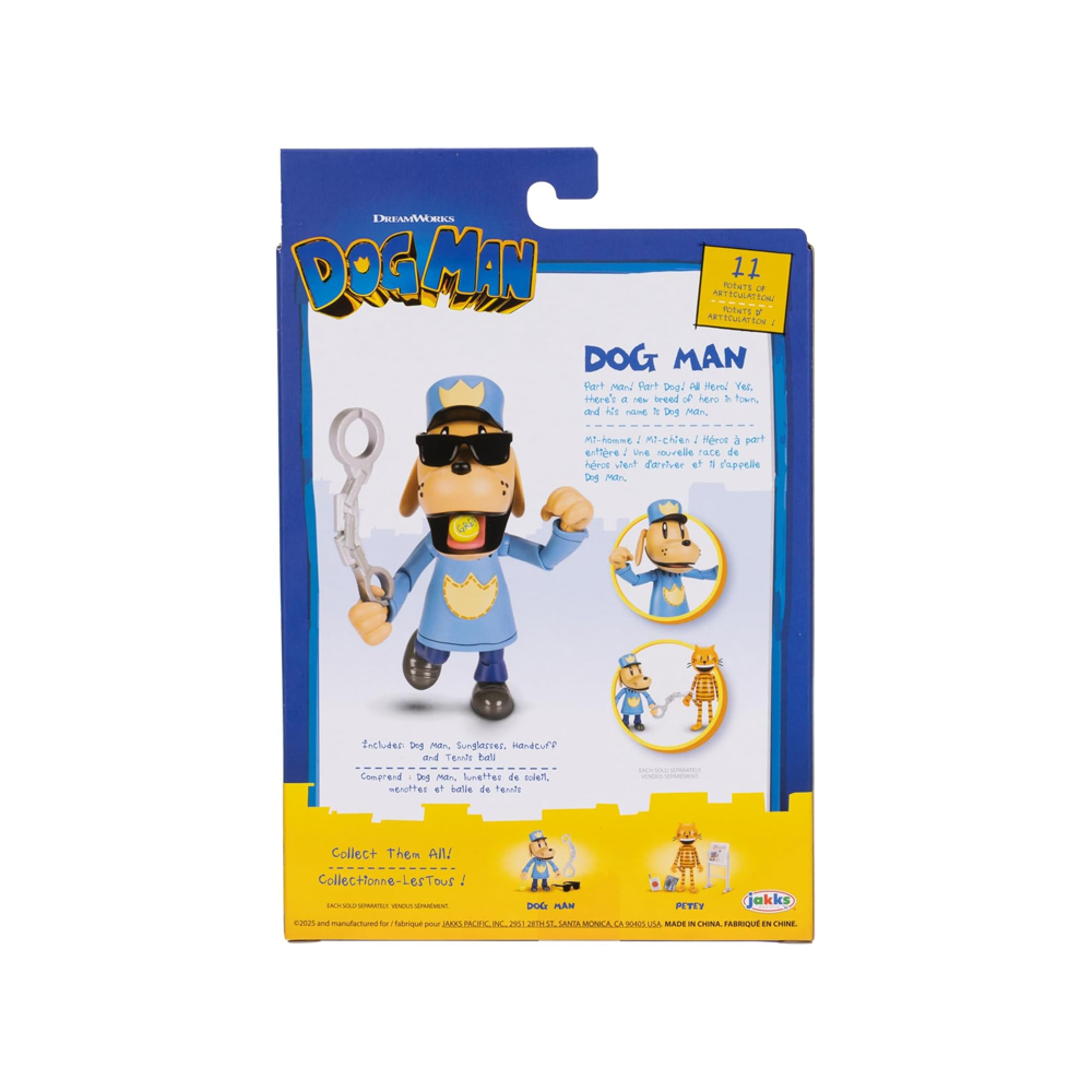 JAKKS PACIFIC DOG MAN MOVIE FIGURA - 6
