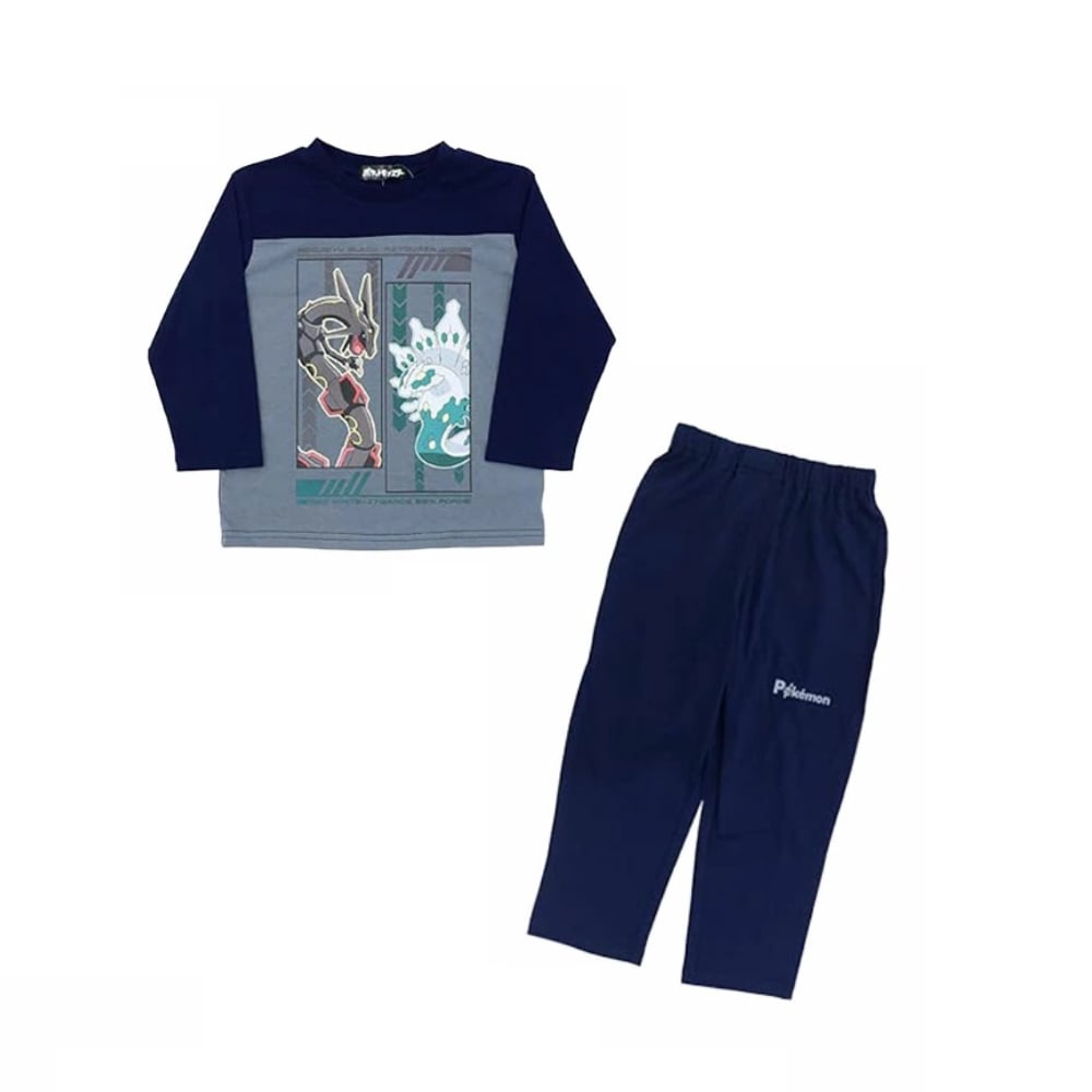 POKEMON JAPON UNISEX KIDS CONJUNTO RAYQUAZA TALLA 8 NAVY - 1